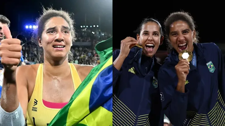 Ana Patrícia desabafa após medalha de ouro em Paris - Fotos: Reprodução/COB