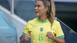 Tamires nos Jogos Olímpicos com o Brasil