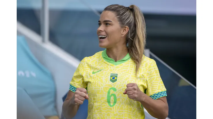 Tamires nos Jogos Olímpicos com o Brasil