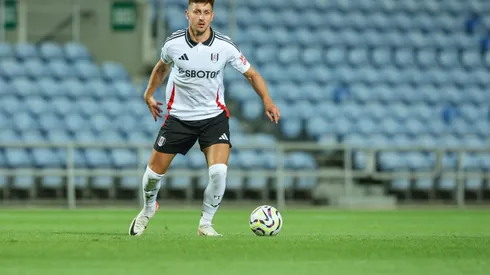 Jogador do Fulham. (Foto de Carlos Rodrigues/Getty Images)