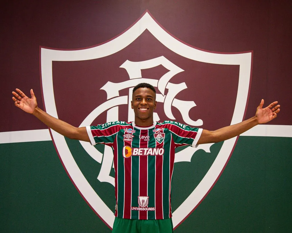 Atacante do Fluminense, Jan Lucumí. Foto: reprodução – Flu