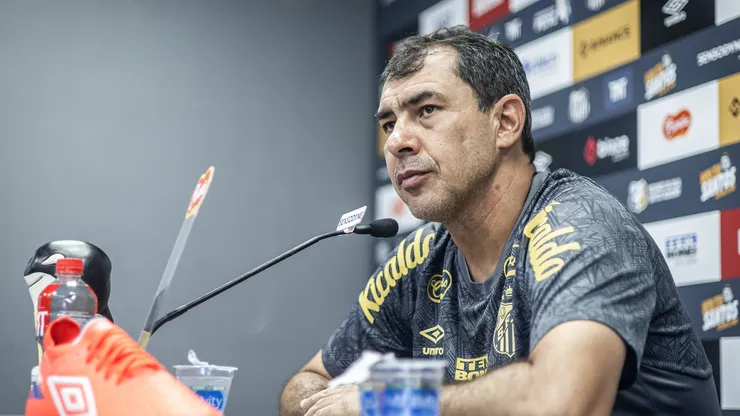 Carille vetou a contratação de mais um volante no Santos - Foto: Raul Baretta/SFC