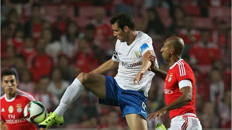 Estoril Praia diante do Benfica pela Liga Portugal. (Photo by Carlos Rodrigues/Getty Images)