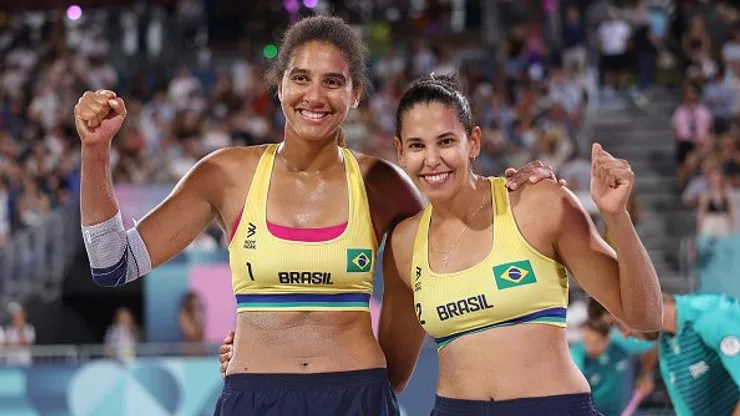 Ana Patrícia e Duda vão disputar o ouro nas Olimpíadas 2024