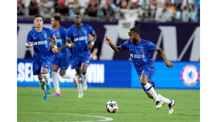 Jogador do Chelsea atuando na pré-temporada. (Foto de Grant Halverson/Getty Images)