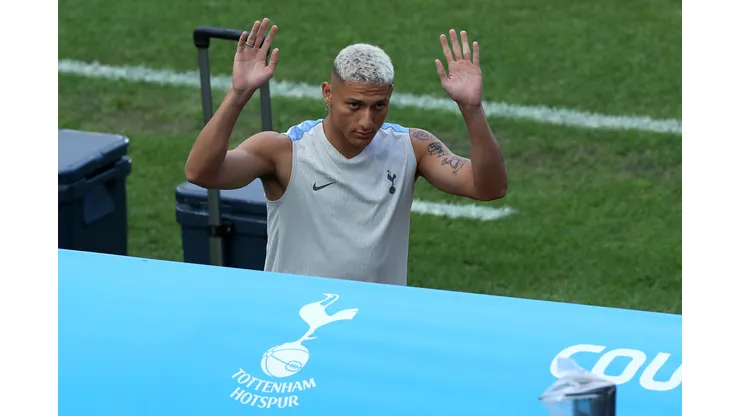 Richarlison continua atuando pelo Tottenham. (Foto de Han Myung-Gu/Getty Images)