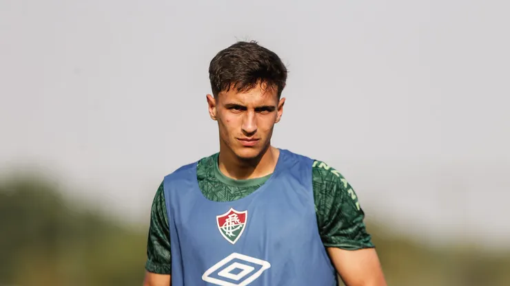 Facundo Bernal está liberado para estrear pelo Fluminense. Foto: Lucas Merçon/Fluminense FC
