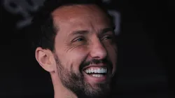 Nenê no ex-jogador do Vasco. Foto: Ettore Chiereguini/AGIF