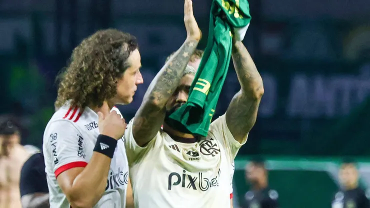 Gabigol com a camisa do Palmeiras. Foto: Yuri Murakami/Fotoarena