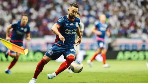 Everton Ribeiro deu o passe para o gol da classificação do Bahia (Foto: Letícia Martins/EC Bahia)