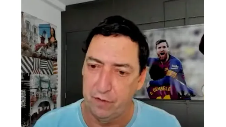 PVC durante programa pelo UOL Esporte. Foto: Reprodução/UOL Esporte