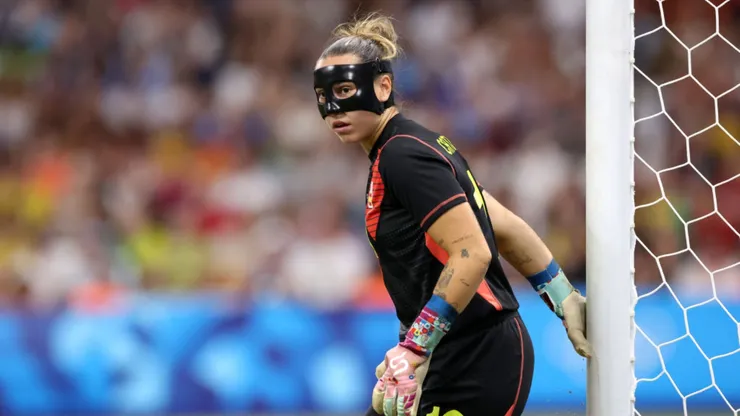 A goleira da Espanha reclamou da atitude das brasileiras. Alex Livesey/Getty Images.
