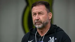 Augusto de Melo, presidente do Corinthians, que enfrenta o Grêmio pela CDB. Foto: Fernando Moreno/AGIF