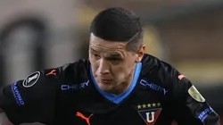 Alex Arce durante jogo da Copa Libertadores. Paraguaio é alvo do Timão no mercado da bola. - Getty Images