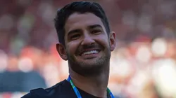 RJ - RIO DE JANEIRO - 17/09/2023 - COPA DO BRASIL 2023, FLAMENGO X SAO PAULO -Alexandre Pato jogador do Sao Paulo antes da partida contra o Flamengo no estadio Maracana pelo campeonato Copa do Brasil 2023. Foto: Thiago Ribeiro/AGIF