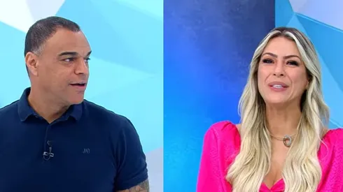 Denílson, comentarista e ex-jogador Foto: Reprodução/Jogo Aberto