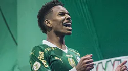 Estevão durante partida entre Palmeiras e Atlético/GO, pelo Campeonato Brasileiro, no Allianz Parque, no dia 11/07/2024.Foto: Anderson Lira/IMAGO/Fotoarena