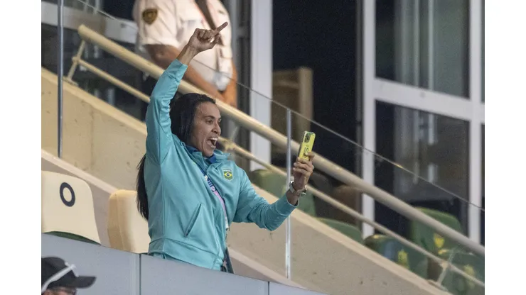 Marta estava suspensa nas Olimpíadas