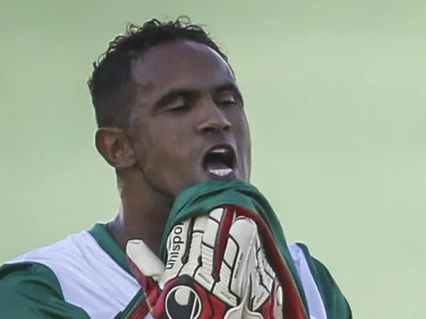 Goleiro Bruno ex-Flamengo sofre agressão durante partida de futebol