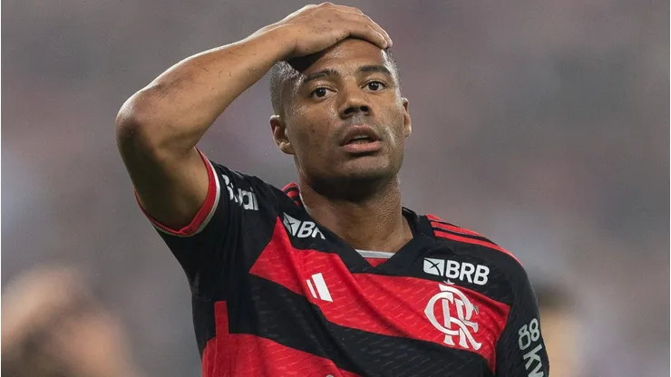 De La Cruz na partida de ida das oitavas de final da Copa do Brasil, no Maracanã, no dia 31/07/2024. Foto: Ruano Carneiro/IMAGO/Carneiro Images