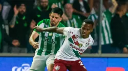 Jhon Arias pelo Fluminense em partida diante do Juventude. Foto: Luiz Erbes/AGIF