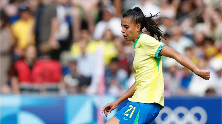 Foto: Rafael Ribeiro/CBF - Lauren em jogo das Olimpíadas