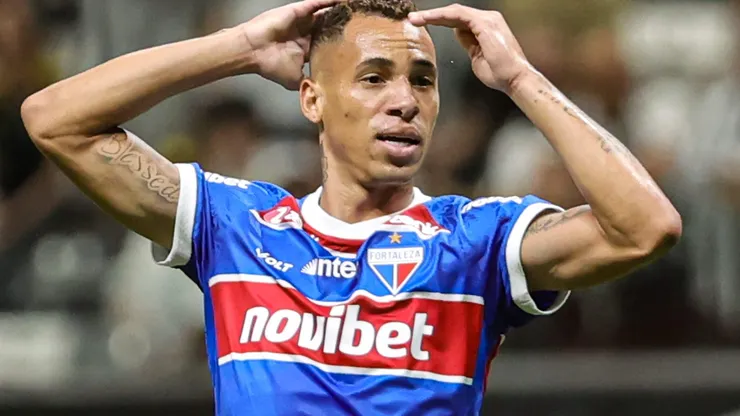 Breno Lopes durante partida entre Atlético/MG e Fortaleza, na Arena MRV, pelo Campeonato Brasileiro, no dia 23/06/2024.