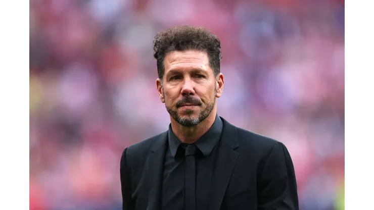 Diego Simeone treinador do Atlético de Madrid. (Foto de Florencia Tan Jun/Getty Images)