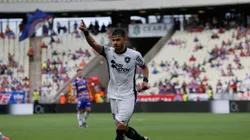 Oscar Romero jogador do Botafogo durante partida contra o Fortaleza na Arena Castelao pelo campeonato Brasileiro A 2024.