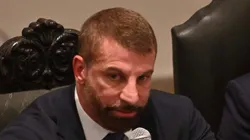Pedrinho durante cerimônia de posse da nova diretoria do Cruz-Maltino.