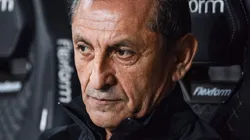 Ramón Díaz durante partida entre Corinthians e Grêmio, pelo jogo de ida das oitavas de final da Copa do Brasil, na Neo Química Arena, no dia 31/07/2024. Foto: Roberto Casimiro/Fotoarena