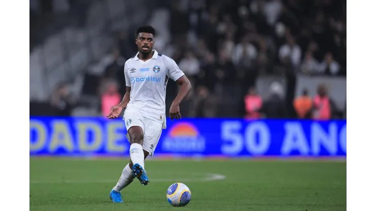 Jemerson jogador do Gremio durante partida contra o Corinthians na Arena Corinthians pelo campeonato Copa Do Brasil 2024.