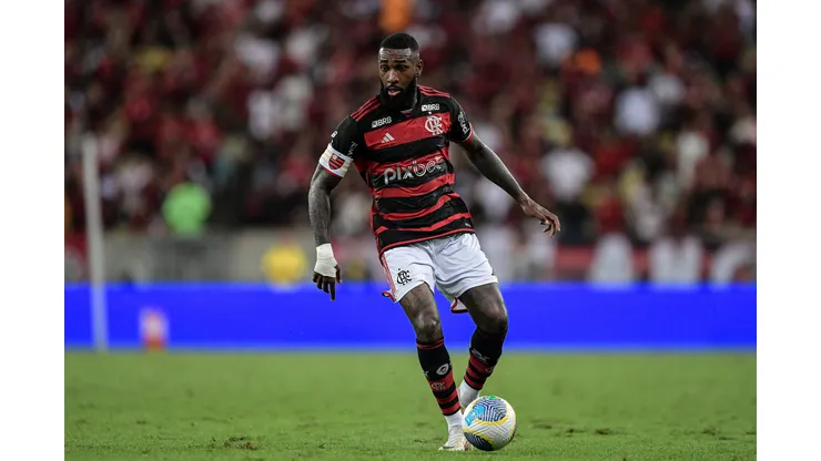 Gerson jogador do Flamengo. Foto: Thiago Ribeiro/AGIF