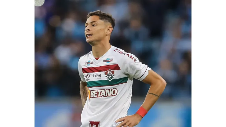 Diogo Barbosa, em ação pelo Flumiense - Photo by Pedro Tesch/Getty Images
