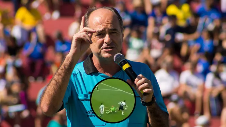 Carlos Eugênio Simon, ex-árbitro de futebol, avalia lance em Corinthians x Juventude, pelo Brasileirão.