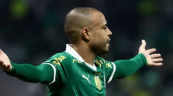 SP - SAO PAULO - 11/07/2024 - BRASILEIRO A 2024, PALMEIRAS X ATLETICO-GO - Mayke jogador do Palmeiras durante partida contra o Atletico-GO no estadio Arena Allianz Parque pelo campeonato Brasileiro A 2024. Foto: Marcello Zambrana/AGIF
