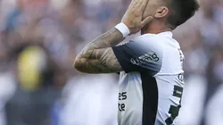 SAO PAULO, BRAZIL - AUGUST 4: Igor Coronado of Corinthians reacts after loss a chance of a goal during the match between Corinthians and Juventude at Neo Quimica Arena on August 4, 2024 in Sao Paulo, Brazil. (Photo by Ricardo Moreira/Getty Images)