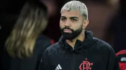 RJ - RIO DE JANEIRO - 31/07/2024 - BRASILEIRO A 2024, FLAMENGO X PALMEIRAS - Gabigol jogador do Flamengo durante aquecimento antes da partida contra o Palmeiras no estadio Maracana pelo campeonato Brasileiro A 2024. Foto: Thiago Ribeiro/AGIF