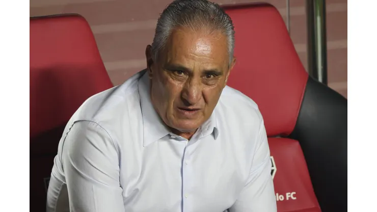 Tite do Flamengo contra o São Paulo falou do Palmeiras