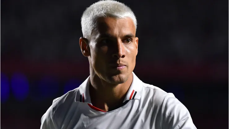 Ferreira durante partida entre São Paulo e Goiás, pelas oitavas de final da Copa do Brasil, no Morumbis, no dia 30/07/2024. Foto: Roberto Casimiro/Fotoarena/Imago
