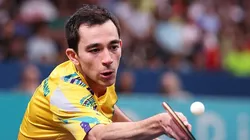 Hugo Calderano disputará a medalha de bronze no tênis de mesa nas Olimpíadas 2024