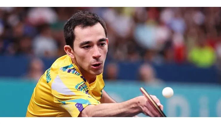 Hugo Calderano disputará a medalha de bronze no tênis de mesa nas Olimpíadas 2024
