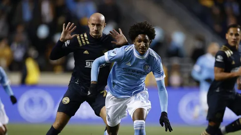 Talles em jogo pelo New York City. Photo by Tim Nwachukwu/Getty Images