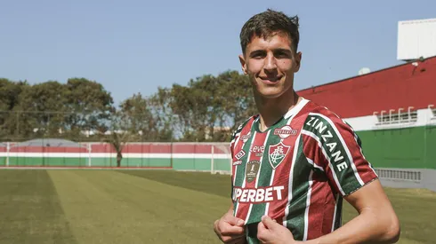 Facundo Bernal é o novo reforço do Fluminense. Foto: Divulgação/Site oficial do Fluminense