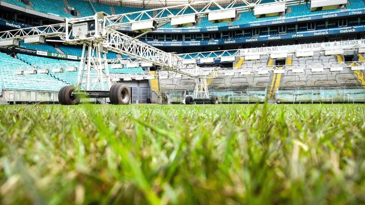 Gramado do Estádio do Grêmio Foto: Arena do Grêmio