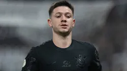 Rodrigo Garro durante partida entre Corinthians e Criciúma, na Neo Química Arena, pelo Campeonato Brasileiro, no dia 17/07/2024. Foto: Ronaldo Barreto/Thenews2/Imago images