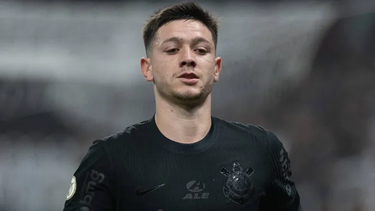 Rodrigo Garro durante partida entre Corinthians e Criciúma, na Neo Química Arena, pelo Campeonato Brasileiro, no dia 17/07/2024. Foto: Ronaldo Barreto/Thenews2/Imago images