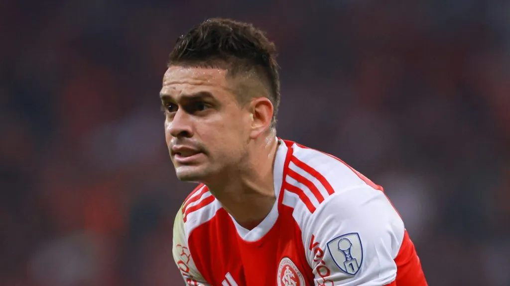 Borré em ação com a camisa do Inter. Foto: Maxi Franzoi/AGIF