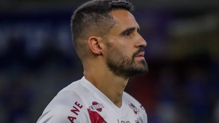 Renato Augusto durante partida entre Cruzeiro e Fluminense, no Mineirão, pelo Campeonato Brasileiro, no dia 19/06/2024. Foto: Allan Calisto/Imago/Fotoarena