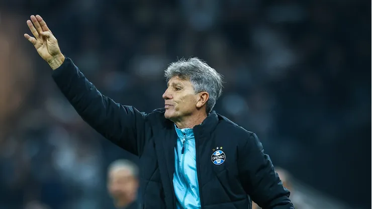RS - FUTEBOL/COPA DO BRASIL 2024 /GREMIO X CORINTHIANS - ESPORTES - Lance da partida entre Gremio e Corinthians disputada na noite desta quarta-feira, na Neo Química Arena, em Sao Paulo, valida pela da Copa do Brasil 2024. FOTO: LUCAS UEBEL/GREMIO FBPA